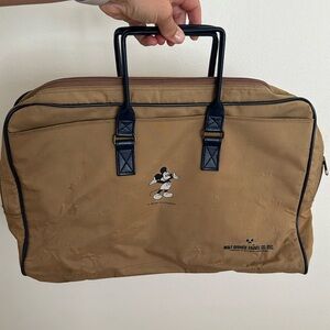 Vintage Walt Disney Travel Co Bag.